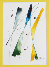 Farbenfreude 3, Tusche, 20x30cm
